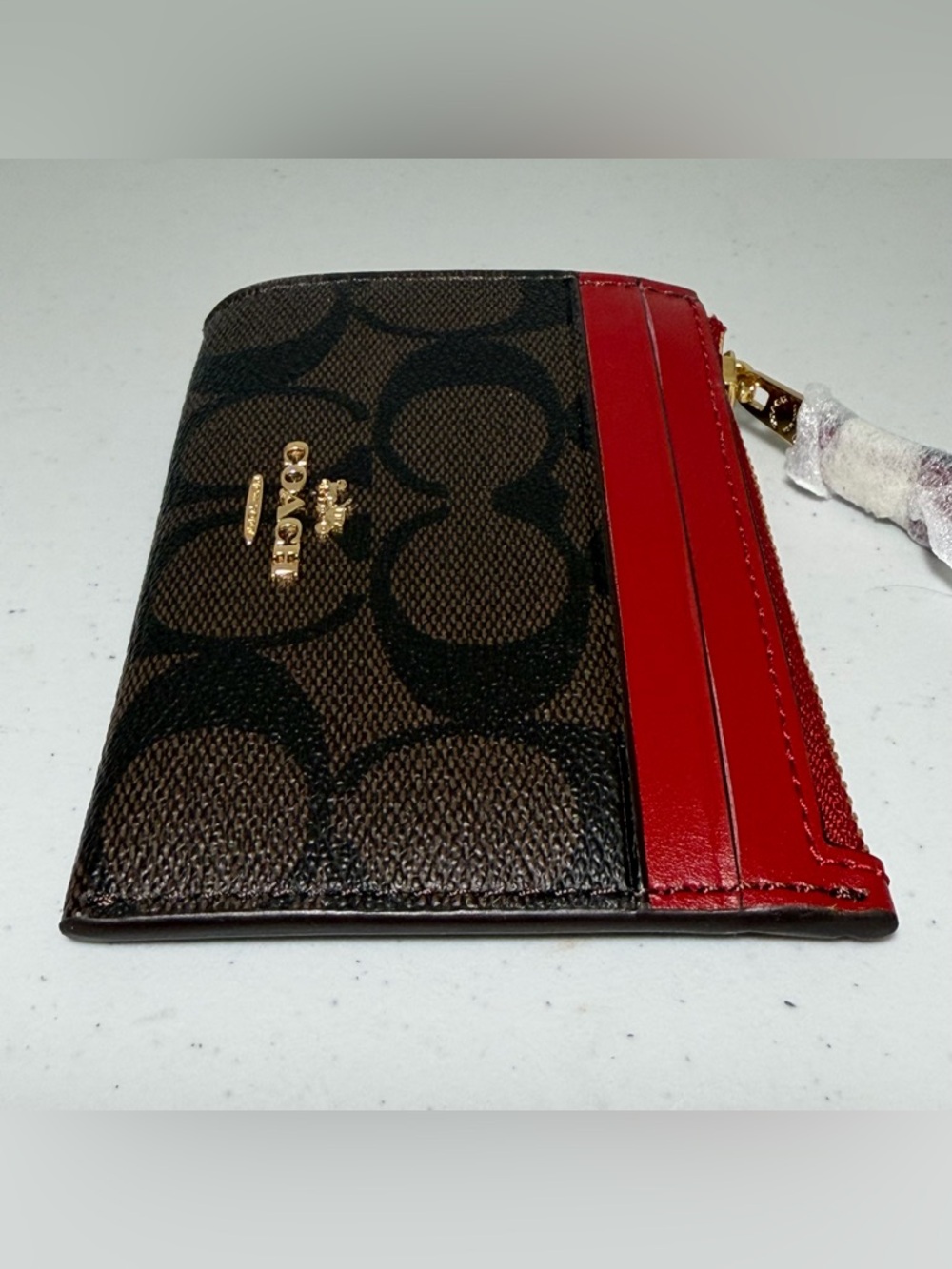 Coach Mini Skinny Id Case NWT - Picture 5 of 6